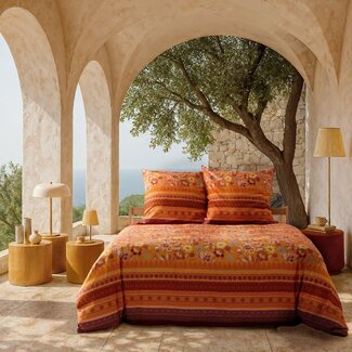 Bassetti  Bed linen | VARIGOTTI O1 orange | 100% cotton