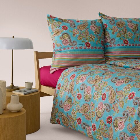 Bassetti   Bed linen or pillowcases | RAPALLO T1 turquoise-fuchsia