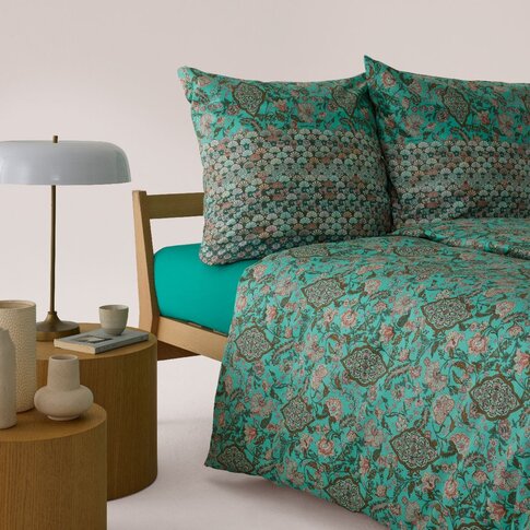 Bassetti   Bed linen or pillowcases | TIGULLIO V1 aqua green