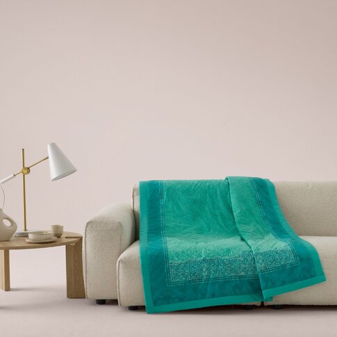 Bassetti  Plaid | DOLCEACQUA V1 grün  | 135/190 cm