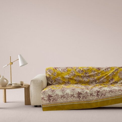 Bassetti  Granfoulard | BOBOLI Y1 zitronengelb | 100% Baumwolle