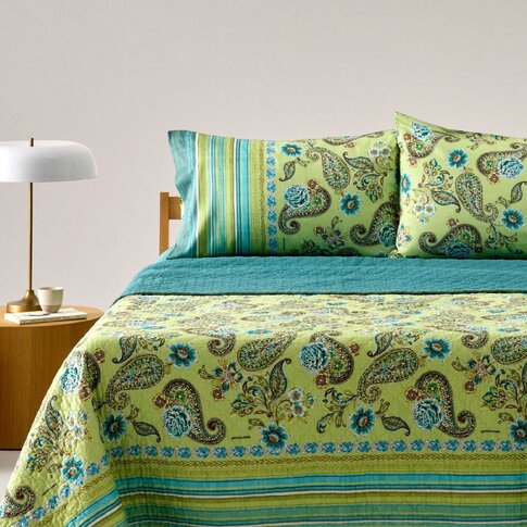 Bassetti  Bassetti Bedspread | RAPALLO V1 lime | ...various sizes