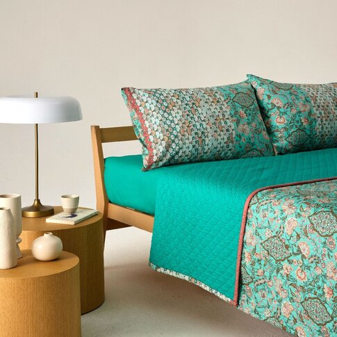 Bassetti  Bassetti Bedspread | TIGULLIO V1 aqua green | ...various sizes