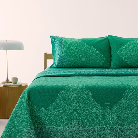 Bassetti  Bedspread | DOLCEACQUA V1 green | 100% cotton