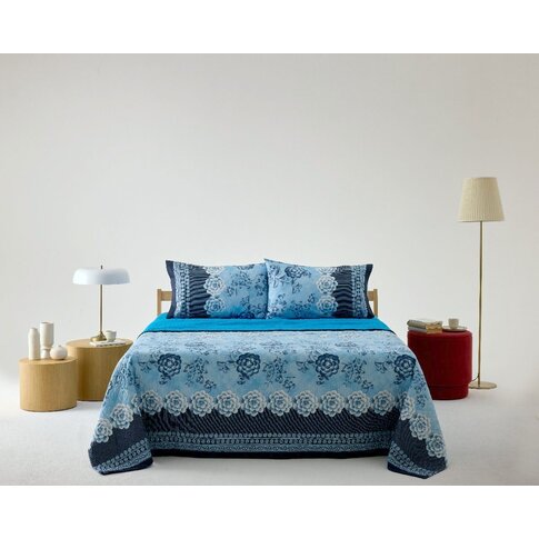 Bassetti  Bassetti Bedspread | PARAGGI B1 blue | ...various sizes