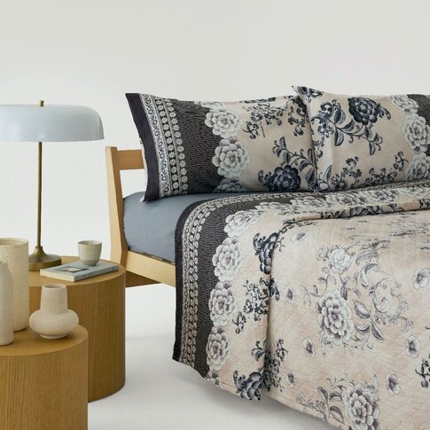 Bassetti  Bassetti Bedspread | PARAGGI V20 ivory-black | ...various sizes