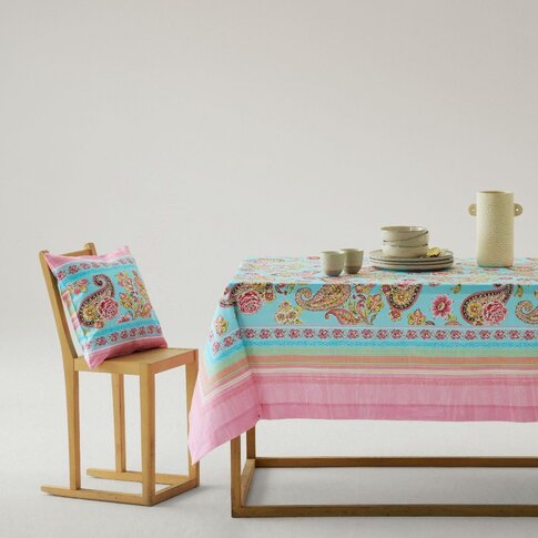 Bassetti  Bassetti Table Linen | RAPALLO T1 turquoise-rose | ...various sizes