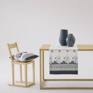 Bassetti  Table linen | PARAGGI V20 ivory-black | 100% cotton