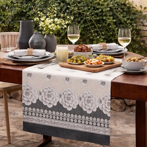 Bassetti  Bassetti Table Linen | PARAGGI V20 ivory-black | ...various sizes