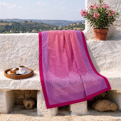 Bassetti  plaid | DOLCEACQUA P1 fuchsia | 135/190cm