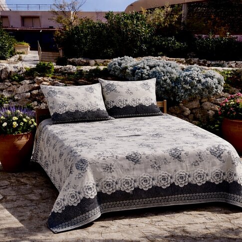 Bassetti  Bassetti Bedspread | PARAGGI V20 ivory-black | ...various sizes