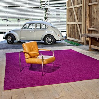Tisca Handwebteppich | Olbia/Orlando ADENA| 55% Schurwolle, 45% Jute