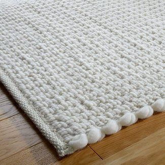 Tisca Handwebteppich Olbia/Orlando  CALVI | 60% Schurwolle, 40% Jute