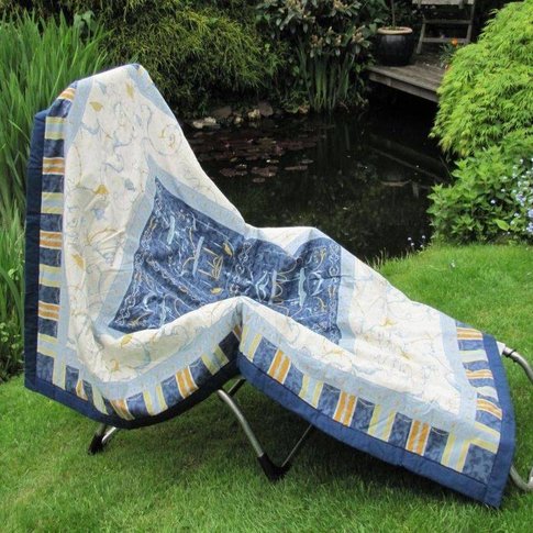 Bassetti  Plaid | Oplontis  v9 (B3) | Außenmaterial: 100% Baumwolle, Füllung: 100%  Polyester