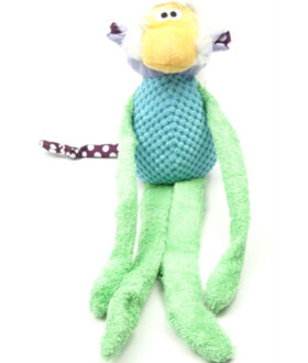 De-Tail Pluche hondenknuffel Max de Aap 25 cm