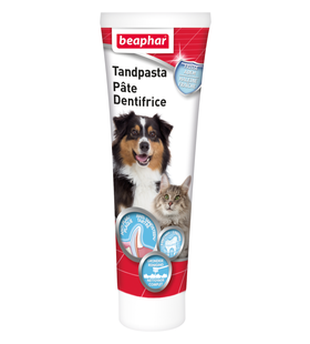 Beaphar Tandpasta hond/kat 100G met leversmaak