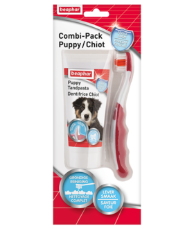 Beaphar Tandpasta & Borstel Combi-Pack Puppy