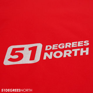 51 Degrees North Hondenkussen 51 - Storm - Bench Cushion - Fire Red - 5 maten S tm XXL