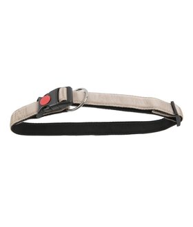 De-Tail Halsband Nylon met zachte voering en snelsluiting 15 mm x 25-35 cm