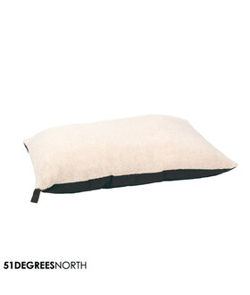 51 Degrees North Hondenkussen 51 Sheep Pillow Beige/Brown 100x70x8