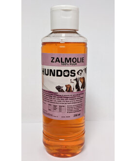 Hundos Zalmolie 100% puur 250 ml