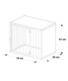 Hundos Hondenbench model DL maat S