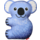 Koala Blauw - 20 cm