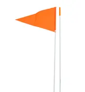 Animal Boulevard Vlag voor Fietskar oranje