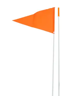 Animal Boulevard Vlag voor Fietskar oranje