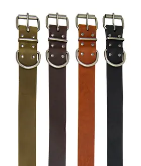 Animal Boulevard Hondenhalsband country leer 35 mm - 50-58 cm