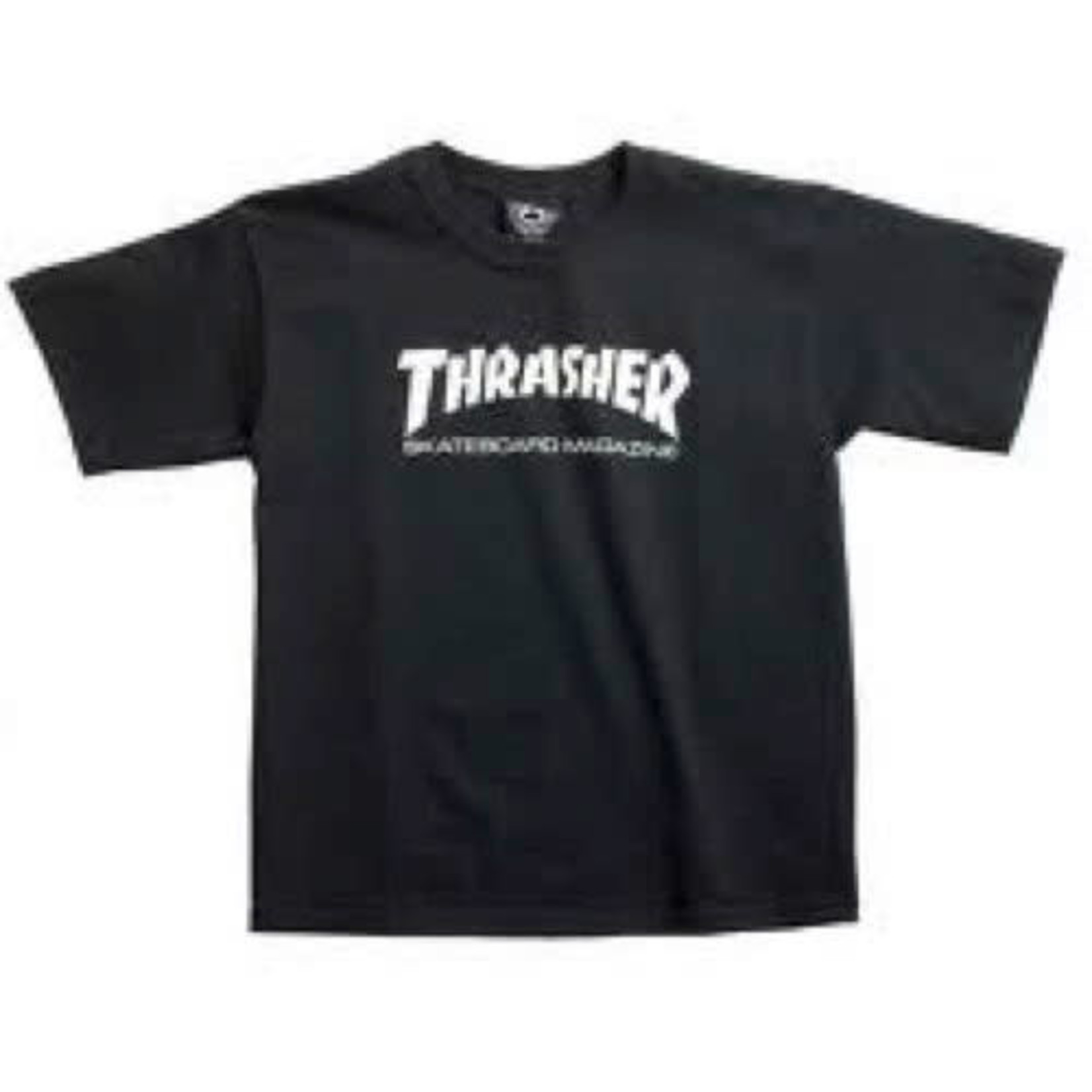 THRASHER THRASHER SKATE MAG TEE YOUTH BLACK