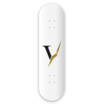 VERDAD VERDAD Logo V White 8.25