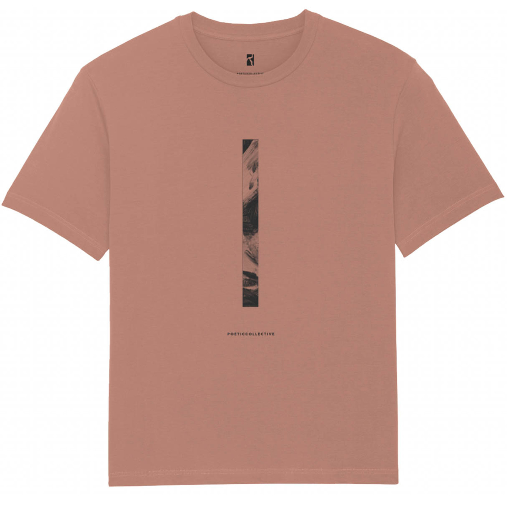 POETIC COLLECTIVE POETIC COLLECTIVE Vertical Tee – Oversized – Rose clay