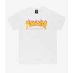 THRASHER THRASHER FLAME T-SHIRT WHITE