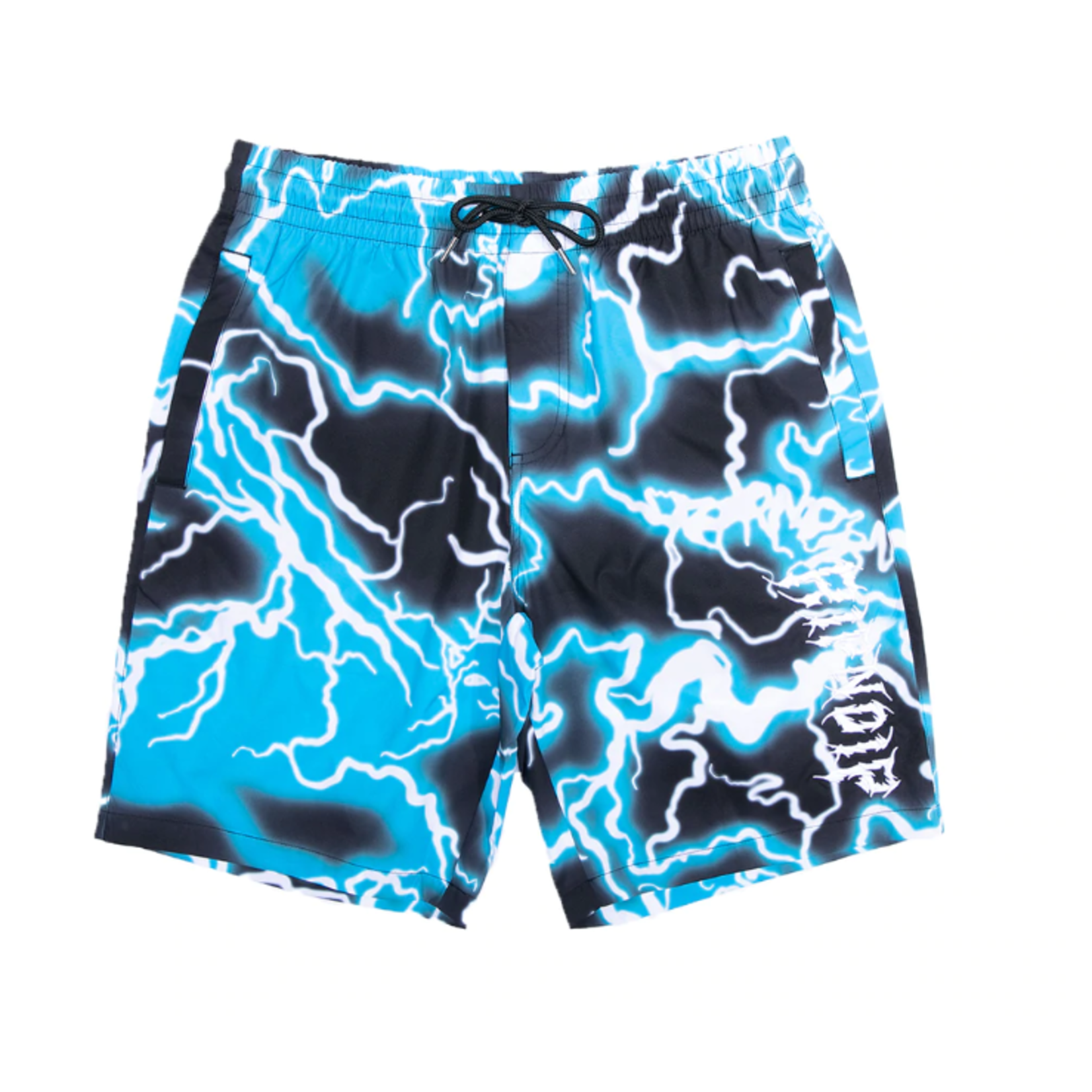 RIPNDIP RIPNDIP Nikola Swim Shorts (Black/Blue)