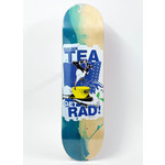 LOVENSKATE LOVENSKATE Drink Tea Get Rad deck 8.5 screenprinted