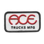 ACE ACE EMBROIDERED RINGS PATCH 2.75" - BLACK/WHITE/RED