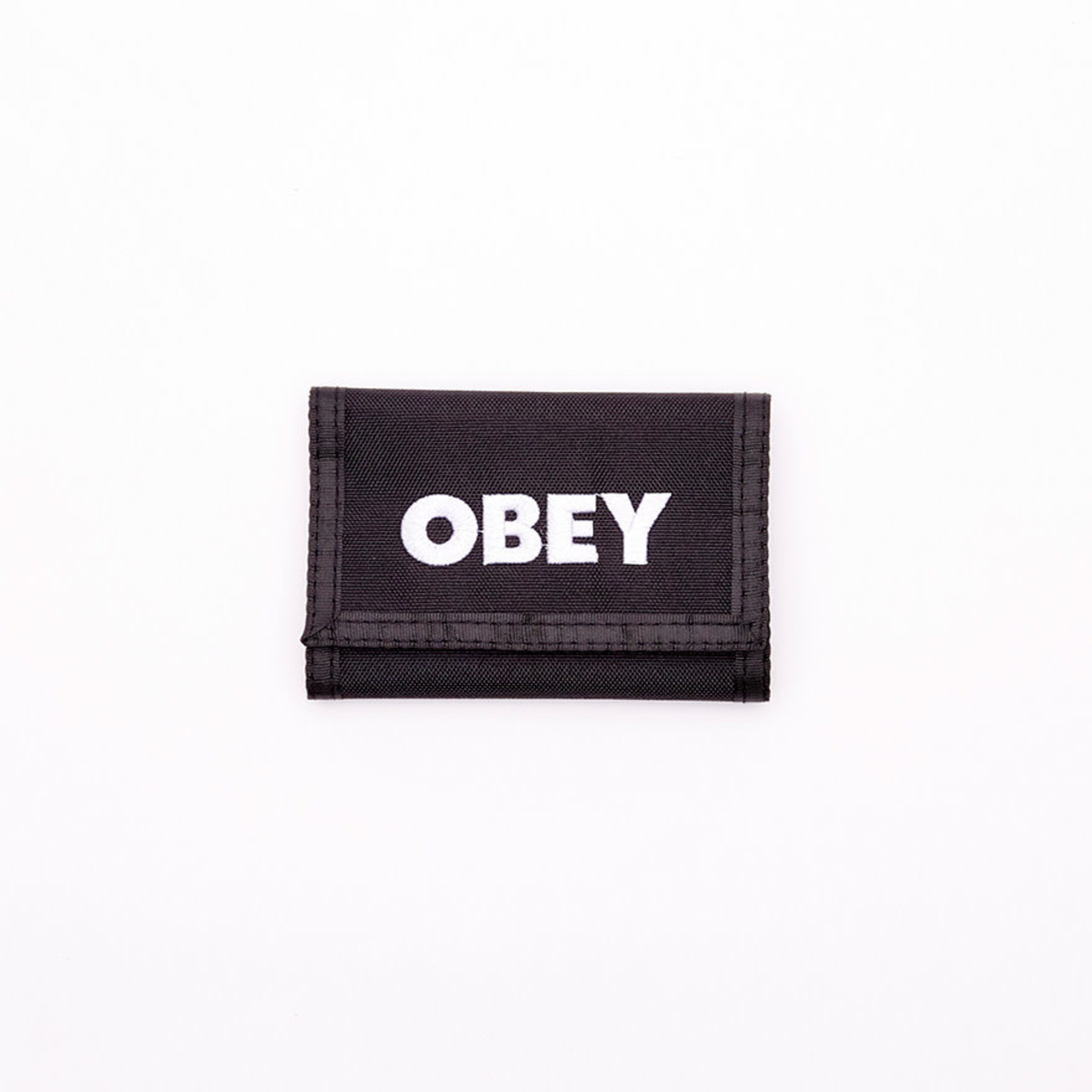 OBEY Obey bold logo trifold wallet