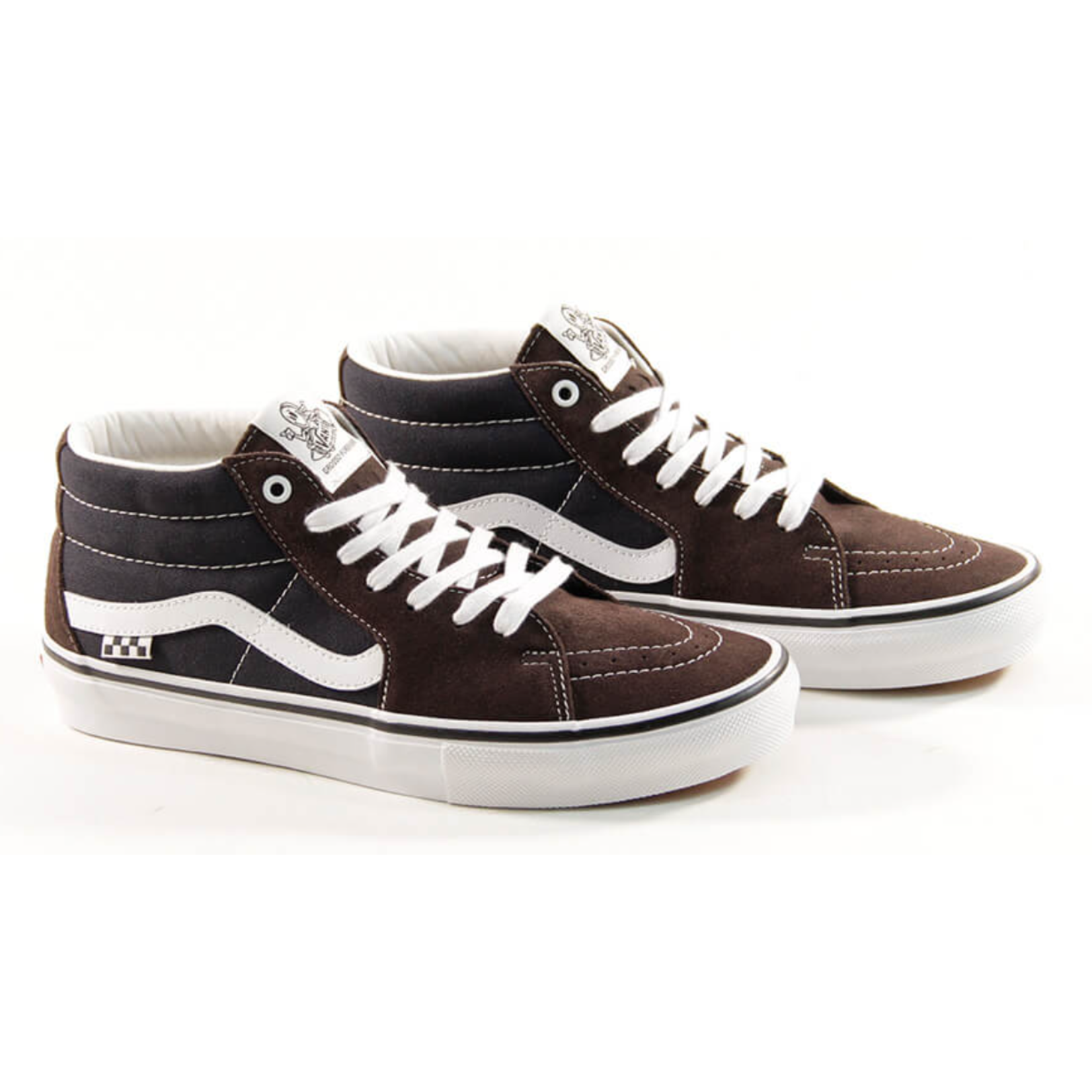 VANS VANS Skate Grosso Mid BROWN NAVY