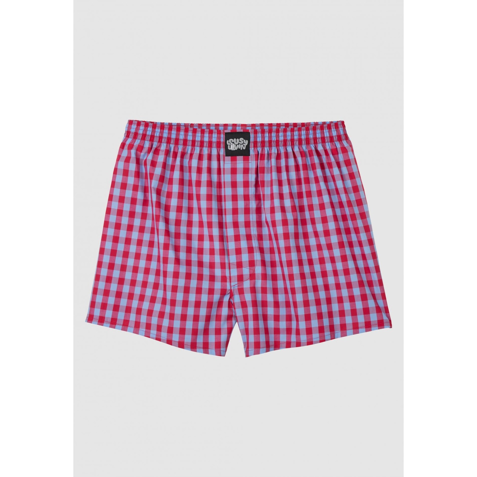 LOUSY LIVIN LOUSY LIVIN Boxershorts Lousy Red Check