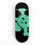 BLACKRIVER Blackriver Fingerboard "New Skull" Neon Turquoise 33.3mm Low