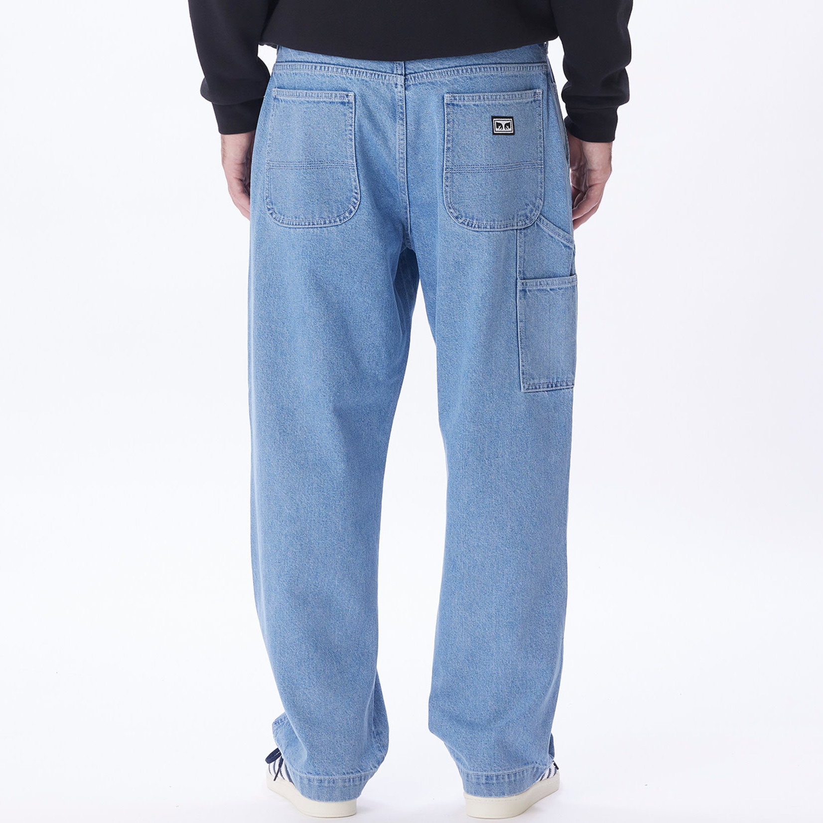 Obey | Hardwork Carpenter Denim Trousers | Light Indigo 30