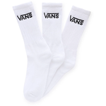 VANS VANS CLASSIC CREW SOKKEN WHITE (3 PAAR)