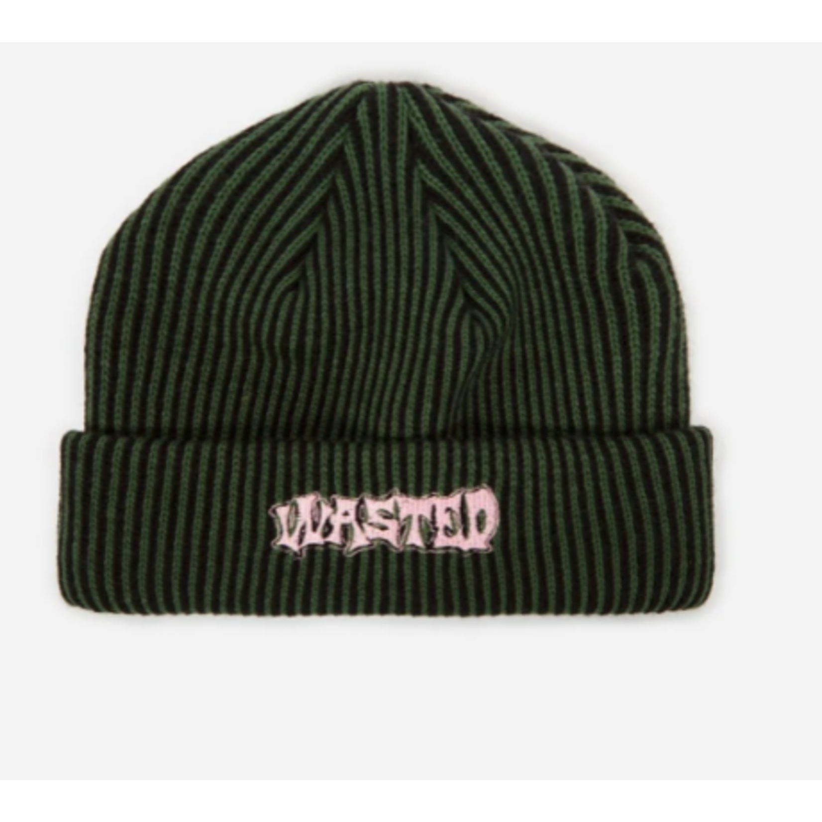 WASTED PARIS WASTED PARIS - BEANIE TWO TONES - LICHEN GREEN/PINE GREEN