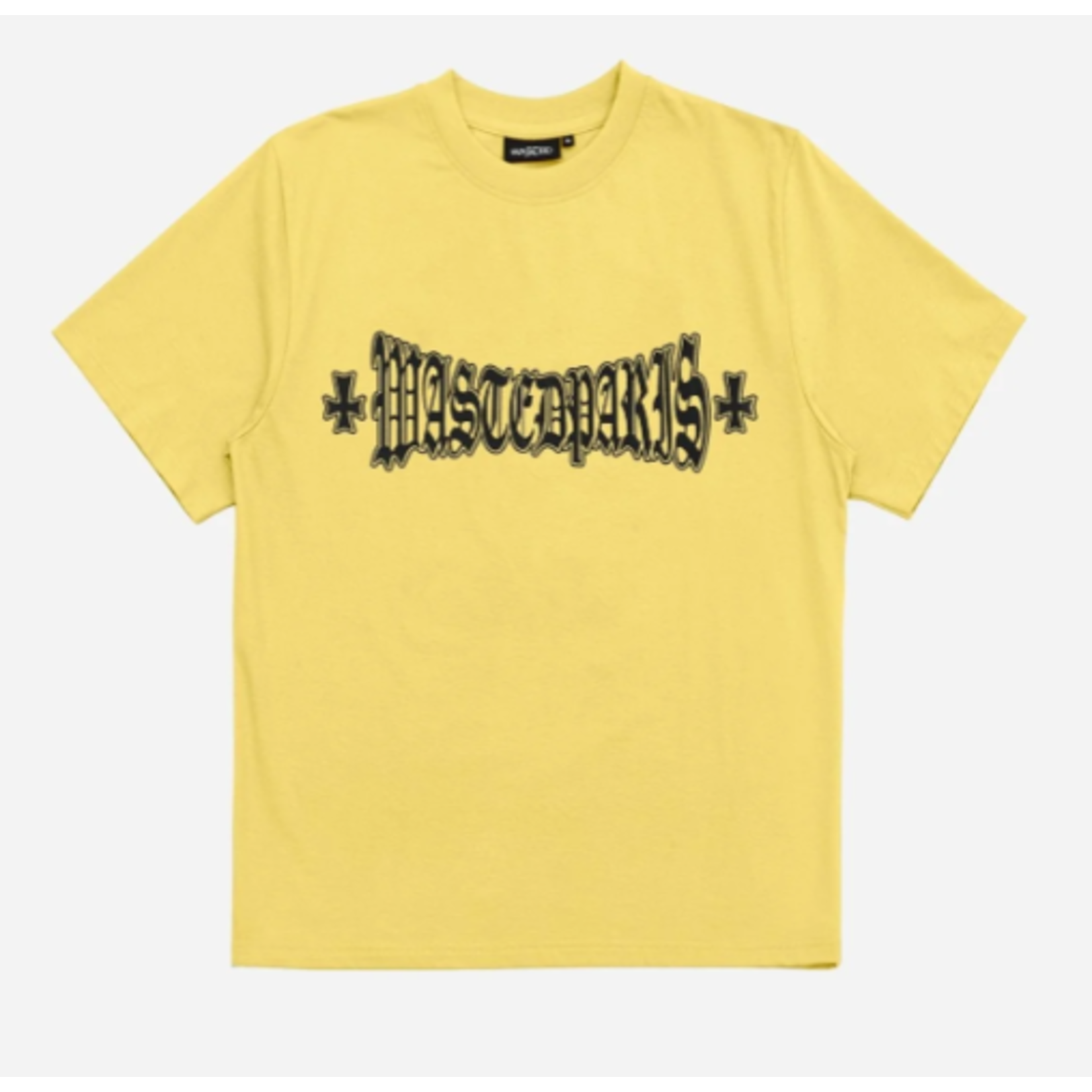 WASTED PARIS WASTED PARIS - T-SHIRT LONDON CROSS - CAB YELLOW