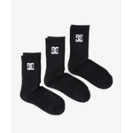 DC DC shoes Crew Sock 3 pack Black 40-45