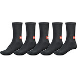 GLOBE GLOBE MINIBAR CREW SOCK 5 PACK - Black 39-45