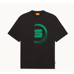 GOLDBLOK GOLDBLOK GREEN DISTORTED FRONT TEE BLACK BEAN