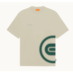 GOLDBLOK GOLDBLOK DISTORTED SIDE LOGO TEE ANTIQUE WHITE