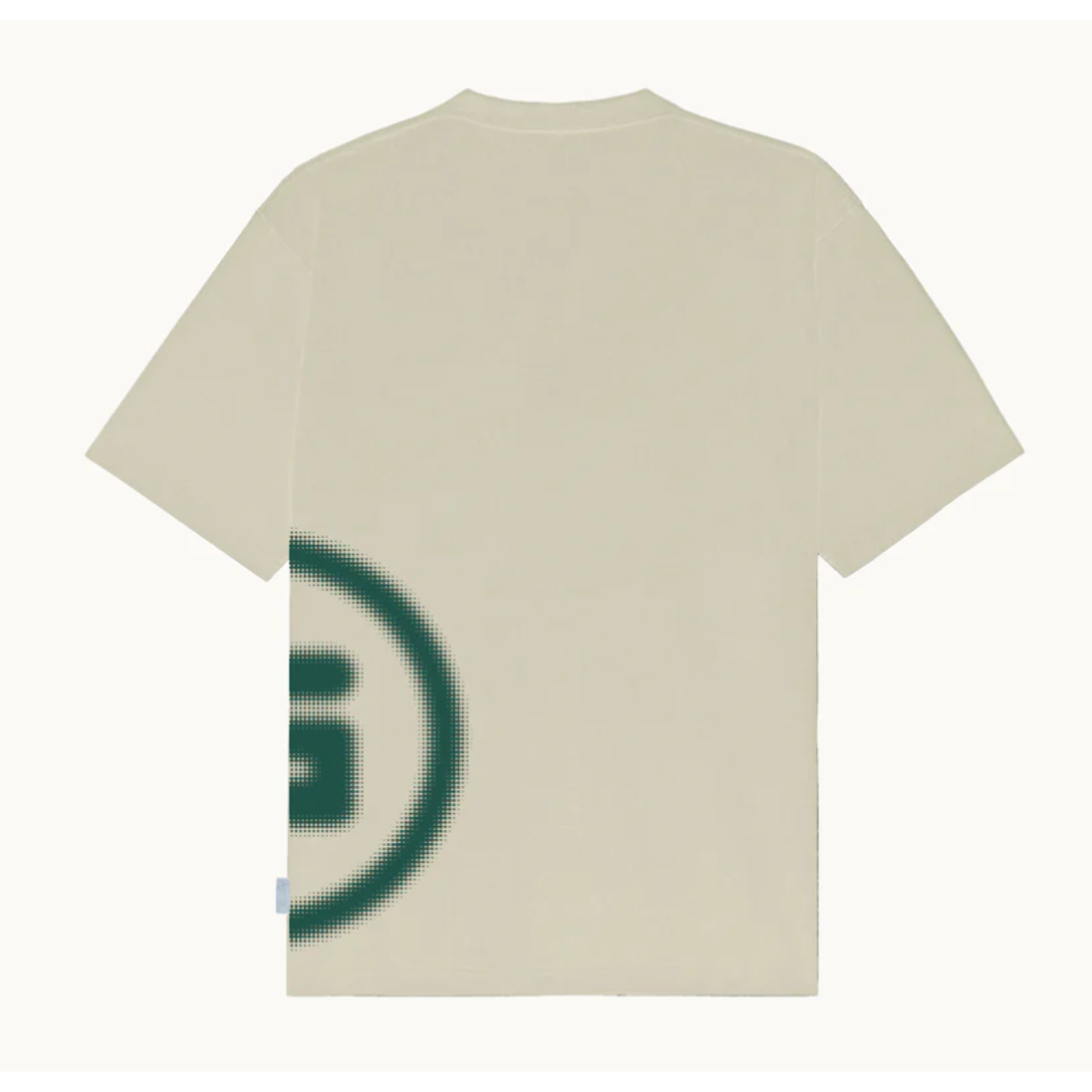 GOLDBLOK GOLDBLOK DISTORTED SIDE LOGO TEE ANTIQUE WHITE